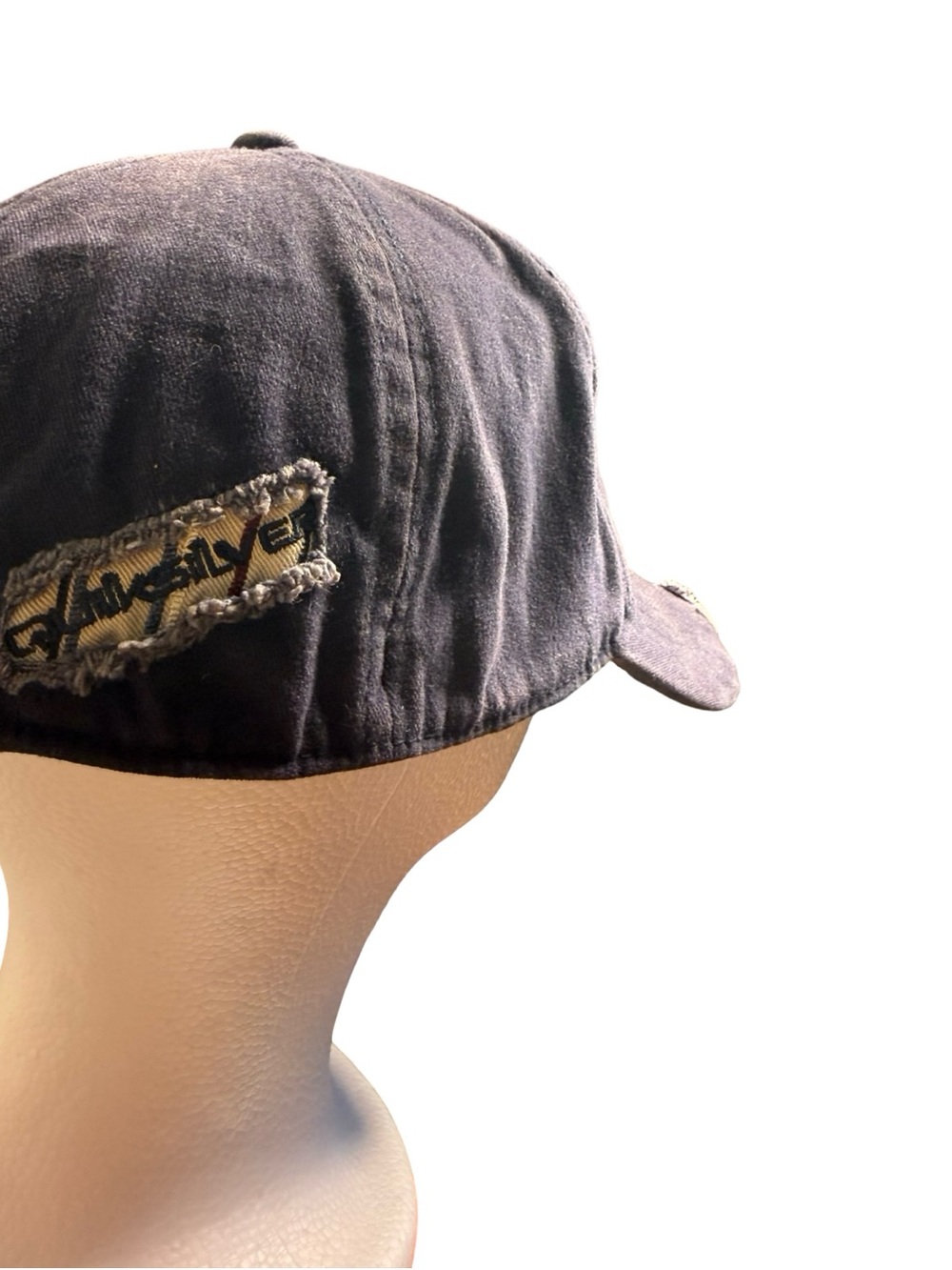 Quiksilver‎ Men's Distressed Navy Baseball Cap OSFA - Picture 5 of 8